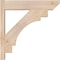 Ekena Millwork Merced Slat Smooth Outlooker, Douglas Fir, 5 1/2"W x 22"D x 22"H OUT06X22X22MRC06SDF - alternate 3